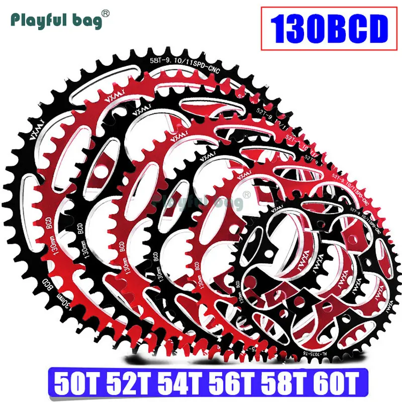 Playful bag Road Bicycles Sprocket 130BCD Crank Tooth Plate Positive Negative Gear Disc Five Claw Round Sprocket Accessory HA01
Playful bag Road Bicycles Sprocket 130BCD Crank Tooth Plate Positive Negative Gear Disc Five Claw Round Sprocket Accessory HA01