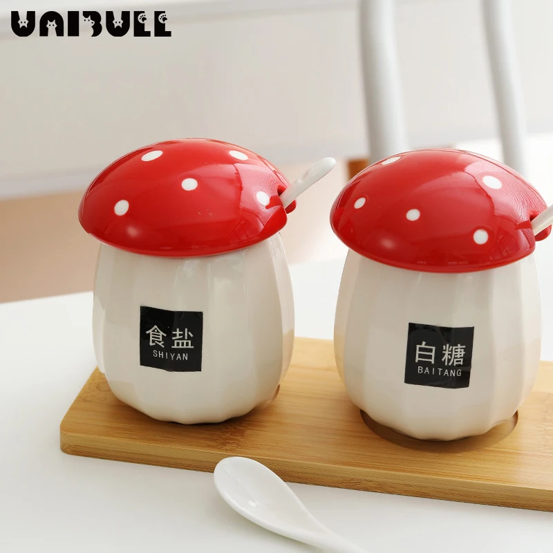 Creative Seasoning Pot Kitchen Personality Cute Ceramic Combination Set Household Chicken Essence Salt Moisture-proof Seasoning
Creative Seasoning Pot Kitchen Personality Cute Ceramic Combination Set Household Chicken Essence Salt Moisture-proof Seasoning