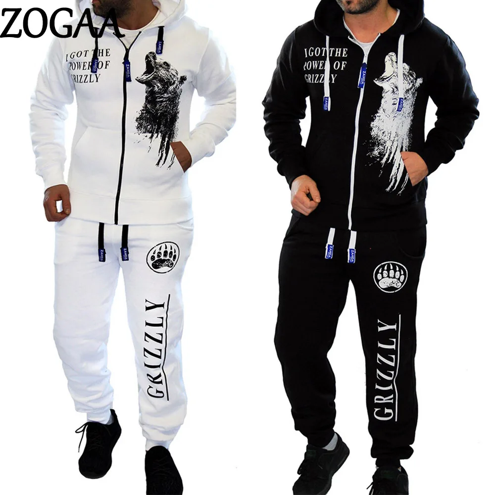 Спортивный костюм Zogaa мужской из двух предметов, повседневный комплект спортивной одежды, кофта на молнии и штаны, комплект одежды для бега
Спортивный костюм Zogaa мужской из двух предметов, повседневный комплект спортивной одежды, кофта на молнии и штаны, комплект одежды для бега