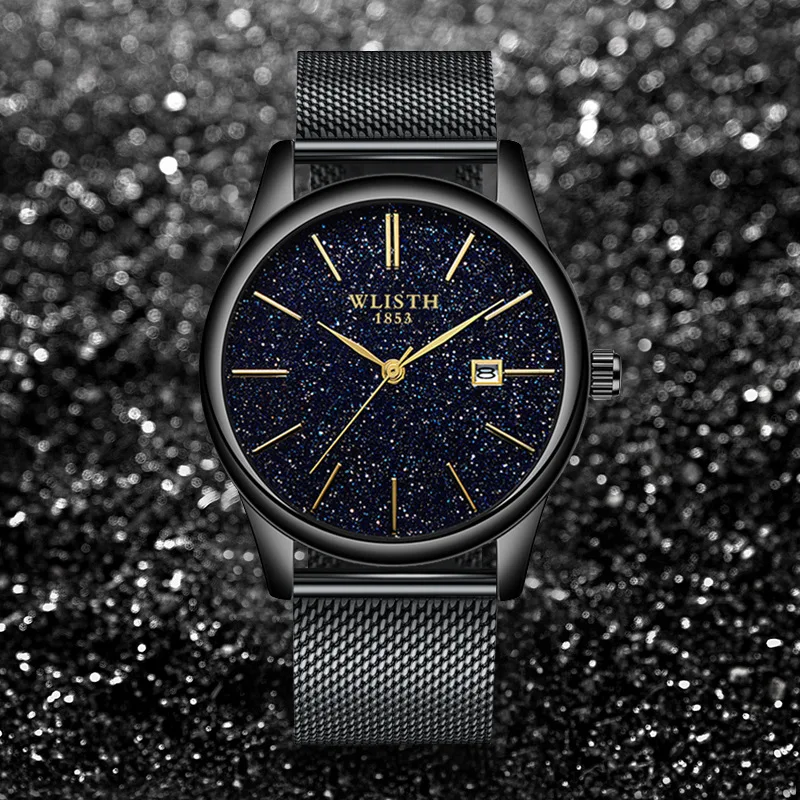 Часы наручные мужские кварцевые аналоговые, модные деловые водонепроницаемые со стальным сетчатым браслетом, с циферблатом,
Часы наручные мужские кварцевые аналоговые, модные деловые водонепроницаемые со стальным сетчатым браслетом, с циферблатом,