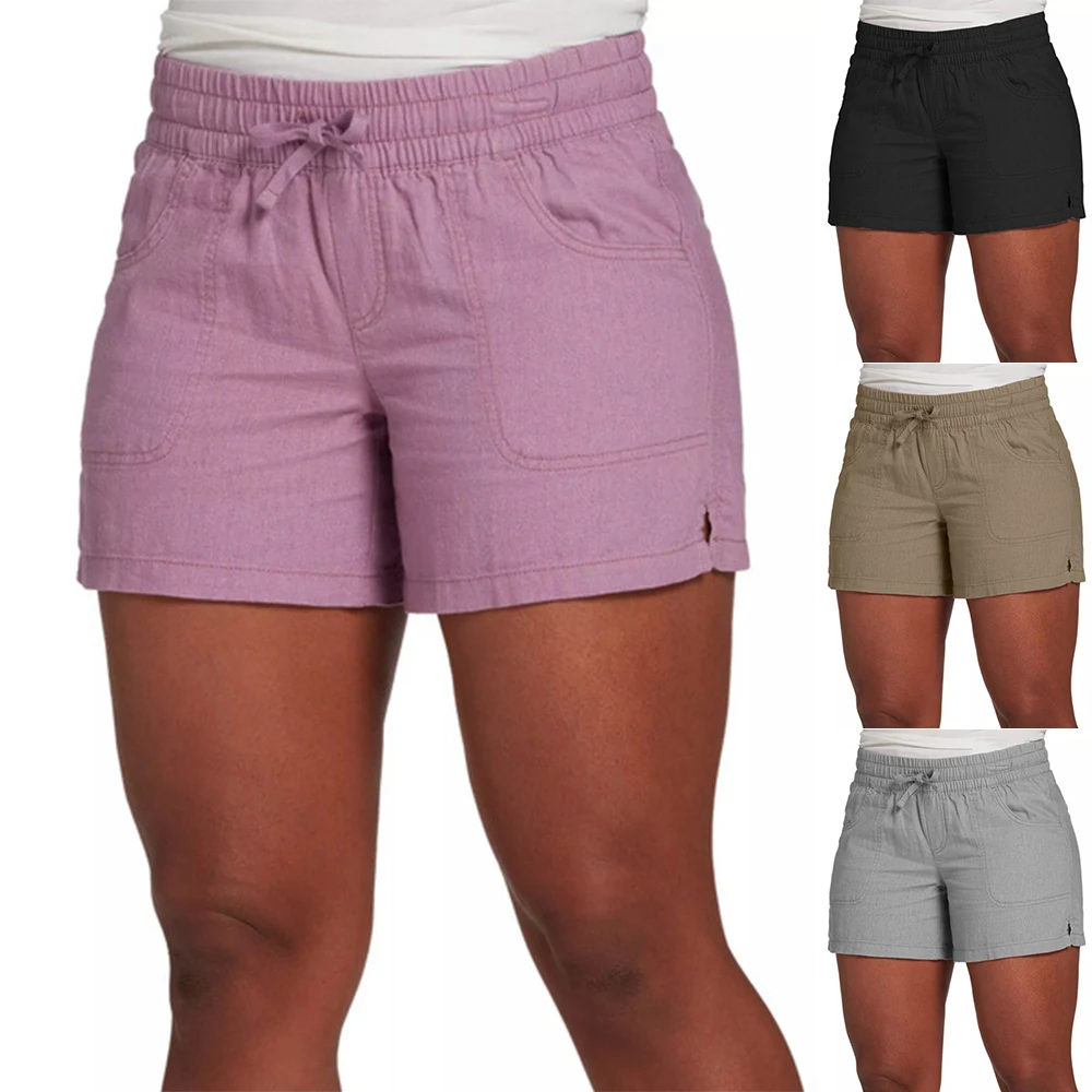 Womens Summer Drawstring Hotpants Ladies Casual Shorts Beachwear Baggy Trousers
Womens Summer Drawstring Hotpants Ladies Casual Shorts Beachwear Baggy Trousers