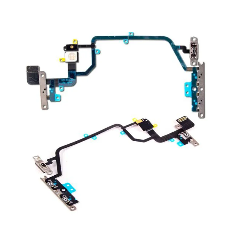 1pcs NEW Power Flex Cable For iPhone X XR XS Max On Off Switch Volume Control With Metal Bracket Assembly 
1pcs NEW Power Flex Cable For iPhone X XR XS Max On Off Switch Volume Control With Metal Bracket Assembly