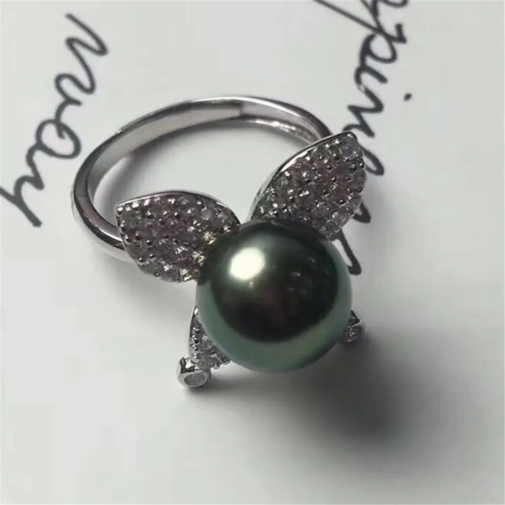 Pearl Ring Settings, Fashionable Ring Findings, Adjustable Size 925 Silver Ring Jewelry DIY Making No Pearl
Pearl Ring Settings, Fashionable Ring Findings, Adjustable Size 925 Silver Ring Jewelry DIY Making No Pearl
