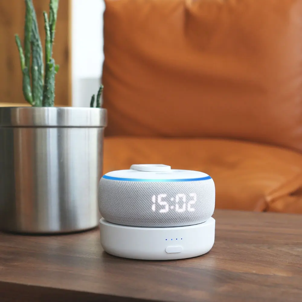 GGMM D3 батарея база адаптируется к Echo Dot 3rd Gen Alexa динамик питания к динамику портативный внешний аккумулятор
GGMM D3 батарея база адаптируется к Echo Dot 3rd Gen Alexa динамик питания к динамику портативный внешний аккумулятор
