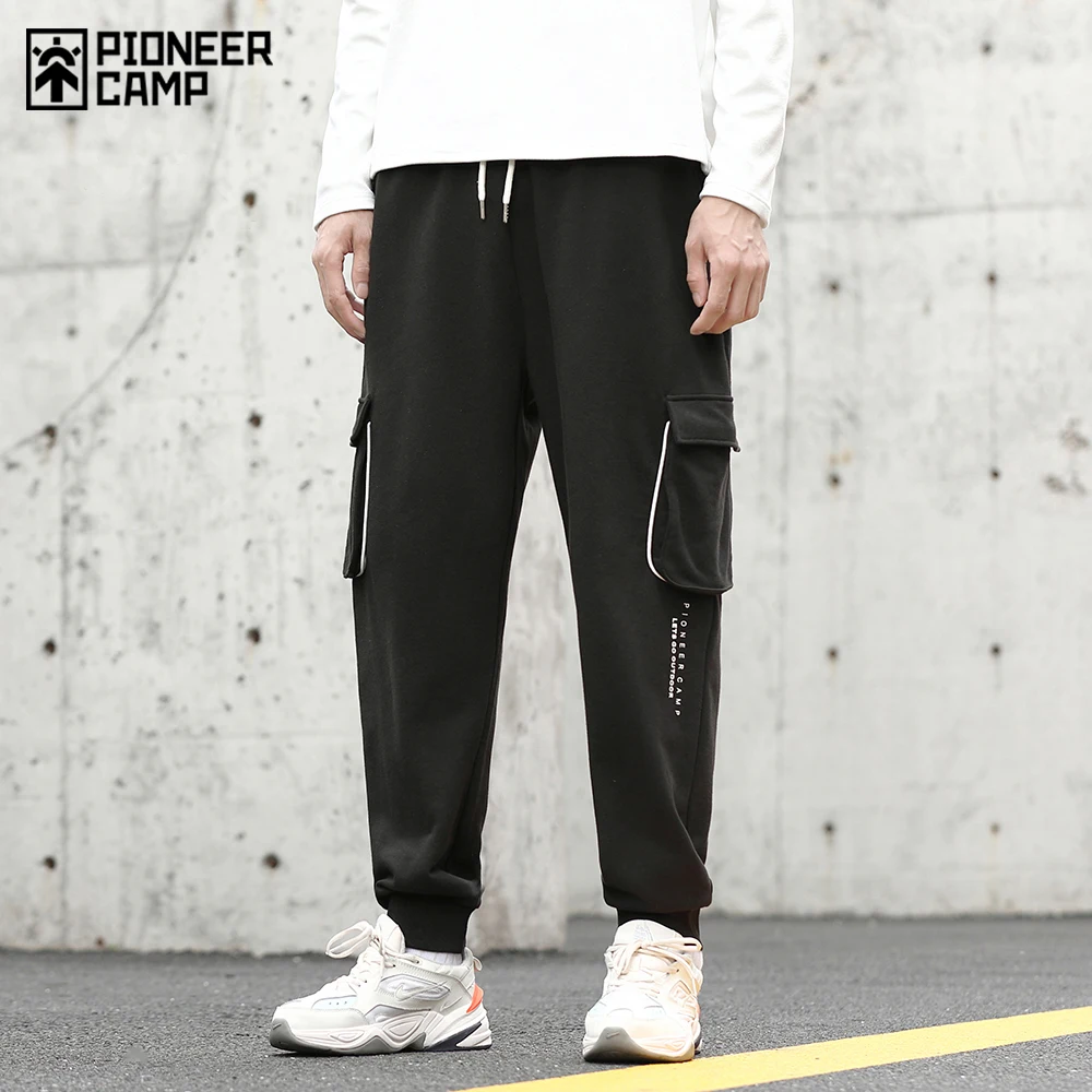 Pioneer Camp 2020 Black Sweatpants Men with 4 Pockets Streetwear Cotton Loose Oversized Joggers Men XZS002220
Pioneer Camp 2020 Black Sweatpants Men with 4 Pockets Streetwear Cotton Loose Oversized Joggers Men XZS002220