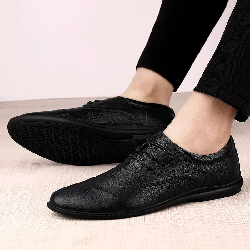 Men Leisure Shoes Men's Leather Casual Shoes Mens Hot Sale Loafers Men Fashion Black Man Sneaker Sneakers Shoe For Flat
Men Leisure Shoes Men's Leather Casual Shoes Mens Hot Sale Loafers Men Fashion Black Man Sneaker Sneakers Shoe For Flat