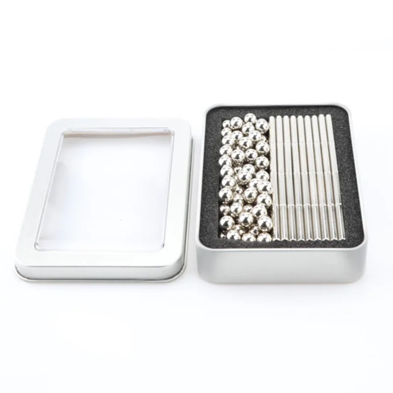 Magnetic Bar Children's Educational Toys Magnetic Ball Combination Set Building Block Decompression Toys Kids Gift 
Magnetic Bar Children's Educational Toys Magnetic Ball Combination Set Building Block Decompression Toys Kids Gift