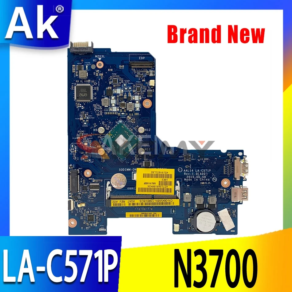 FOR 15 5000 5552 CN-0F77J1 0F77J1 LA-C571P ALL14 DDR3L SR29E N3700 CPU laptop Motherboard 100% Tested OK
FOR 15 5000 5552 CN-0F77J1 0F77J1 LA-C571P ALL14 DDR3L SR29E N3700 CPU laptop Motherboard 100% Tested OK