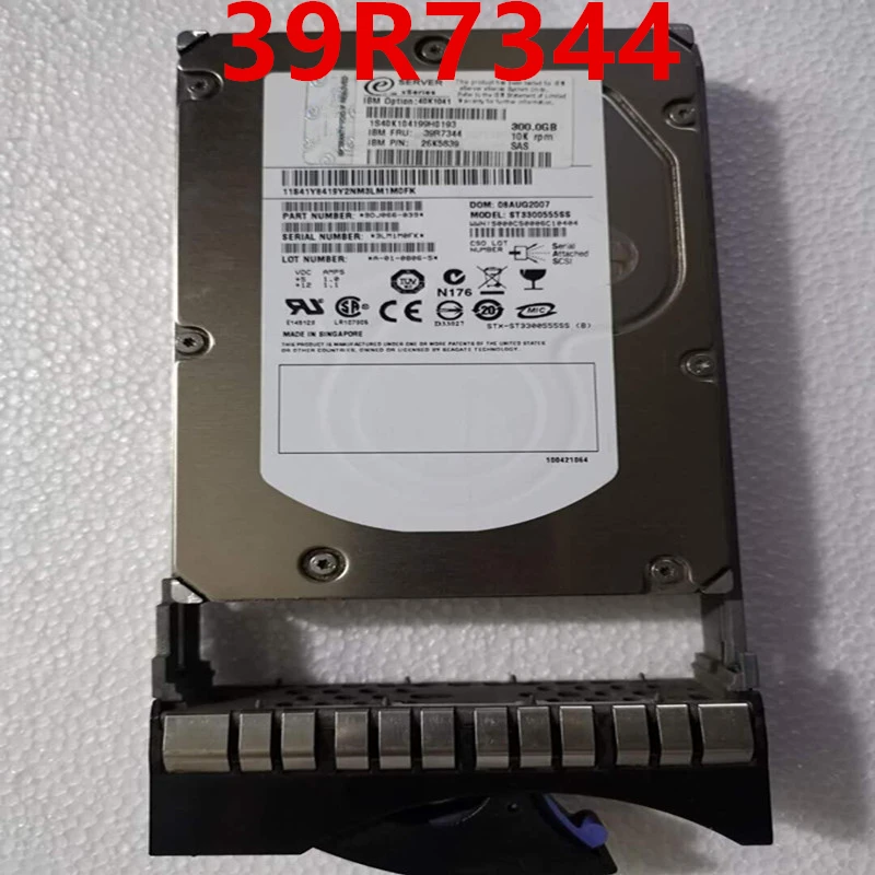 Оригинальный Новый HDD для IBM X3550 X3650 300GB 3,5 "SAS 64MB 10000RPM для внутреннего HDD для сервера HDD для 40K1041 39R7344 26K5839
Оригинальный Новый HDD для IBM X3550 X3650 300GB 3,5 "SAS 64MB 10000RPM для внутреннего HDD для сервера HDD для 40K1041 39R7344 26K5839