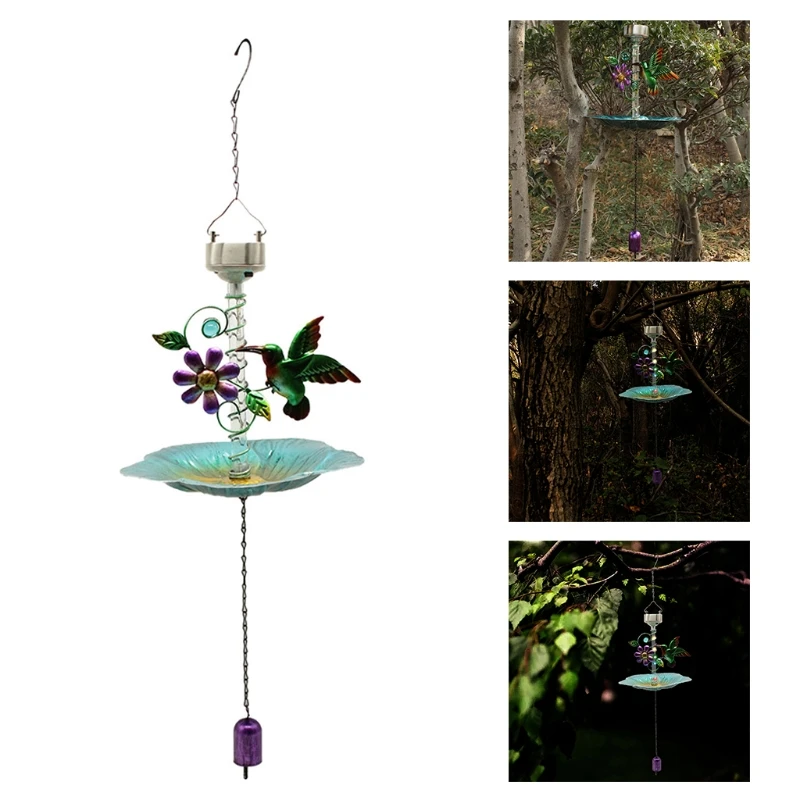 Wild Bird Feeder for Outside - Hanging Birdfeeders w/ Solar Powered Decorative LED Landscape Lighting,Great Performance
Wild Bird Feeder for Outside - Hanging Birdfeeders w/ Solar Powered Decorative LED Landscape Lighting,Great Performance