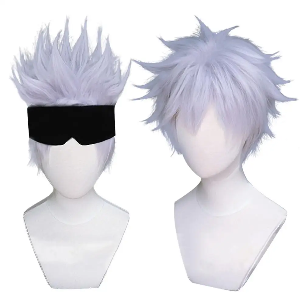 Anime Jujutsu Kaisen Gojo Satoru Cosplay Wig 30cm Short Wigs Hair Halloween Cospaly Prop
Anime Jujutsu Kaisen Gojo Satoru Cosplay Wig 30cm Short Wigs Hair Halloween Cospaly Prop