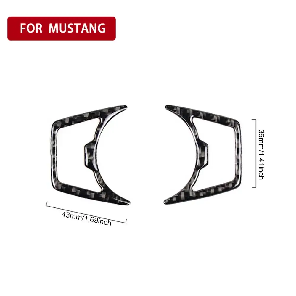 Carbon Fiber Sticker Headlight Switch Speaker Frame Car Stickers for Ford Mustang Car-Styling 2015 2016 2017 Auto Accessories
Carbon Fiber Sticker Headlight Switch Speaker Frame Car Stickers for Ford Mustang Car-Styling 2015 2016 2017 Auto Accessories