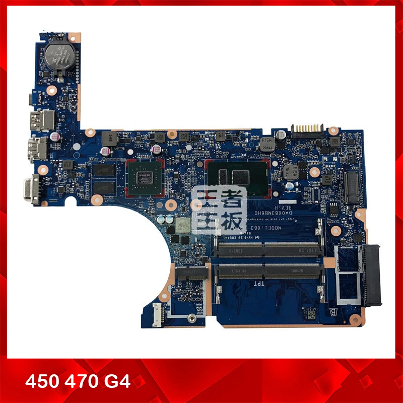 Материнская плата для ноутбука HP 450 470 G4 DA0X83MB6H0 907714-601 907715-601 X83 i3-7100U Дискретная Графика хорошее качество
Материнская плата для ноутбука HP 450 470 G4 DA0X83MB6H0 907714-601 907715-601 X83 i3-7100U Дискретная Графика хорошее качество