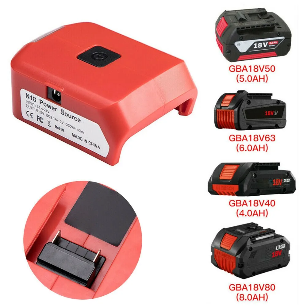 Portable Lanterns Dual USB Ports Phone Charger Battery Adapter For Milwaukee 18V Li-ion Battery Adapter LED Light Working Lamp
Portable Lanterns Dual USB Ports Phone Charger Battery Adapter For Milwaukee 18V Li-ion Battery Adapter LED Light Working Lamp