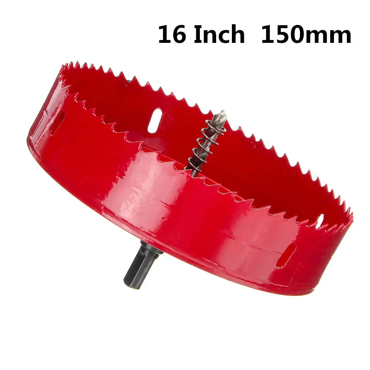 6 Inch 150mm 1 Piece Bi-Metal Wood Hole Saws Bit for Woodworking DIY Wood Cutter Drill Bit for Cornhole Boards Corn Hole
6 Inch 150mm 1 Piece Bi-Metal Wood Hole Saws Bit for Woodworking DIY Wood Cutter Drill Bit for Cornhole Boards Corn Hole