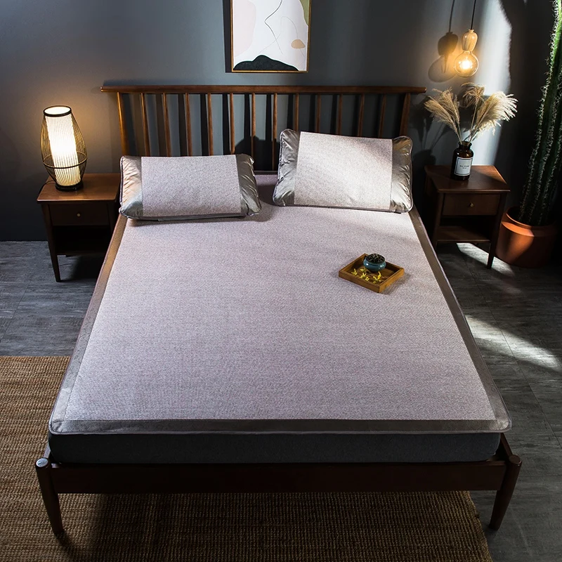 Summer cool Rattan Mat solid Fitted sheet set green Mat bed cover sleeping rubber mat foldable bedspread 3pcs/set camel bed set
Summer cool Rattan Mat solid Fitted sheet set green Mat bed cover sleeping rubber mat foldable bedspread 3pcs/set camel bed set