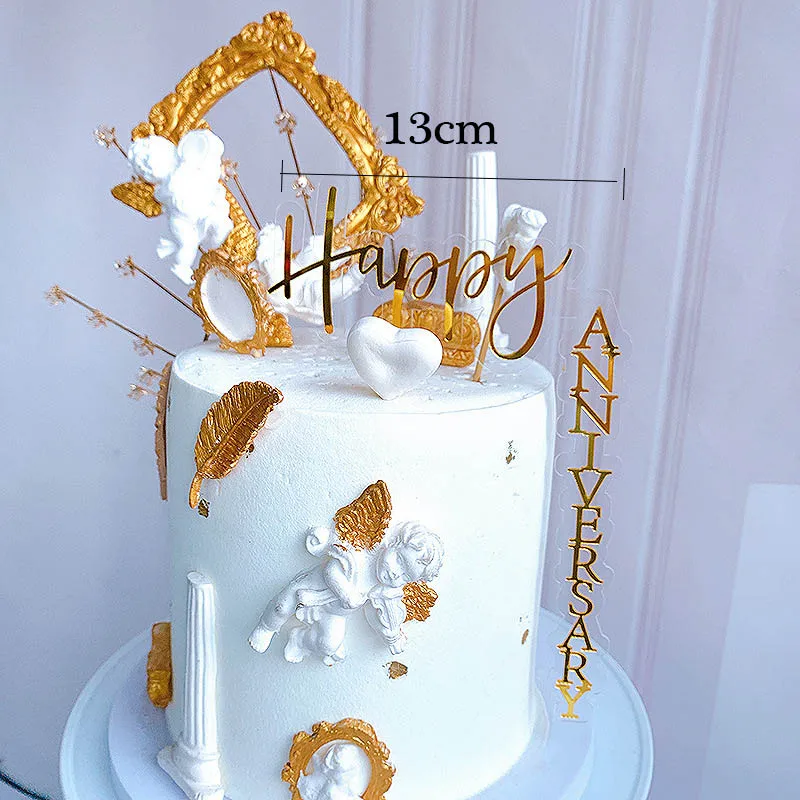 INS Happy Birthday Cake Topper Gold Acrylic Novelty Vertical Wedding Cake Topper For Anniversary Birthday Party Cake Decorations
INS Happy Birthday Cake Topper Gold Acrylic Novelty Vertical Wedding Cake Topper For Anniversary Birthday Party Cake Decorations