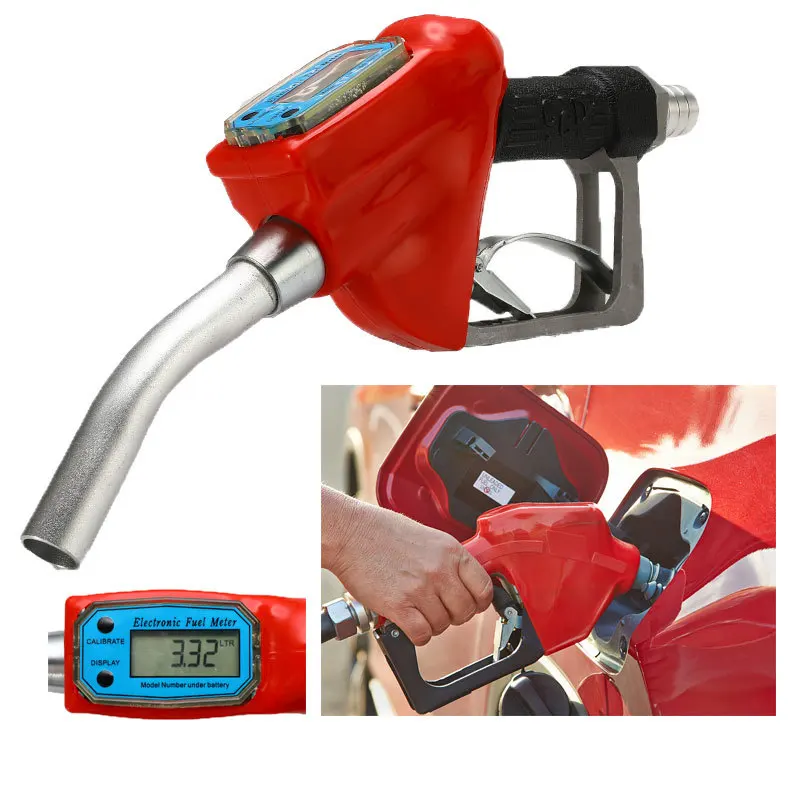 Electronic Metering Fuel Gun Electronic Digital Diesel Gun 1 Inch Turbine Metering Gun Gasoline Diesel Oil Gun 
Electronic Metering Fuel Gun Electronic Digital Diesel Gun 1 Inch Turbine Metering Gun Gasoline Diesel Oil Gun