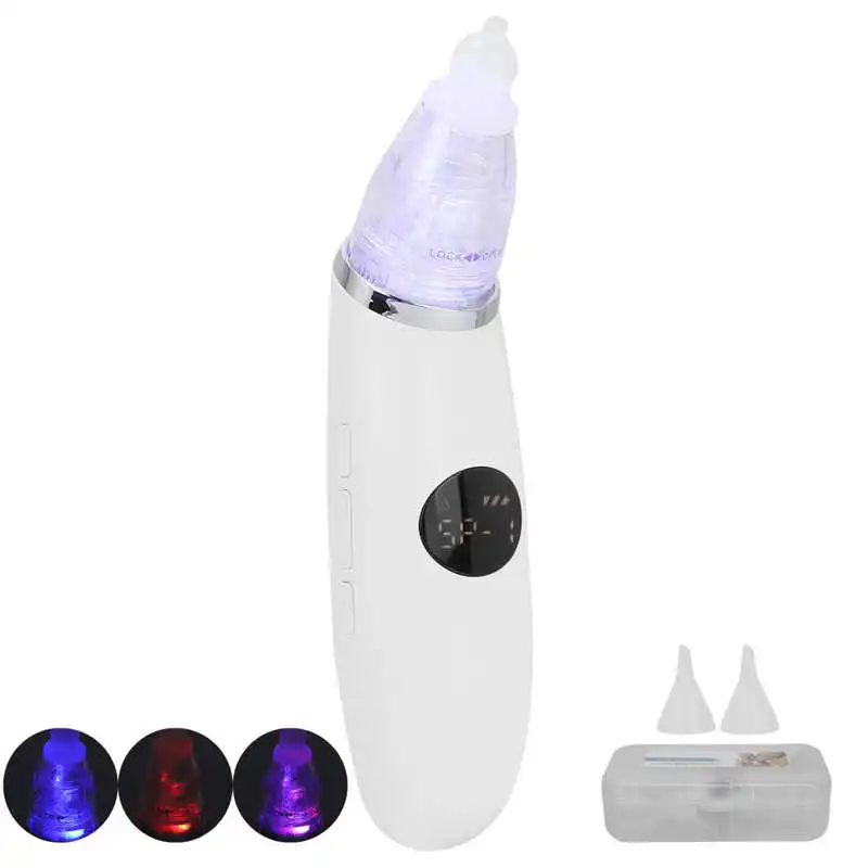 

Electric Shaver Beard Trimmer 3 Gears Baby Nasal Aspirator LCD Screen Electric Nose Snot Sucker Remover for Kids Toddlers Hair