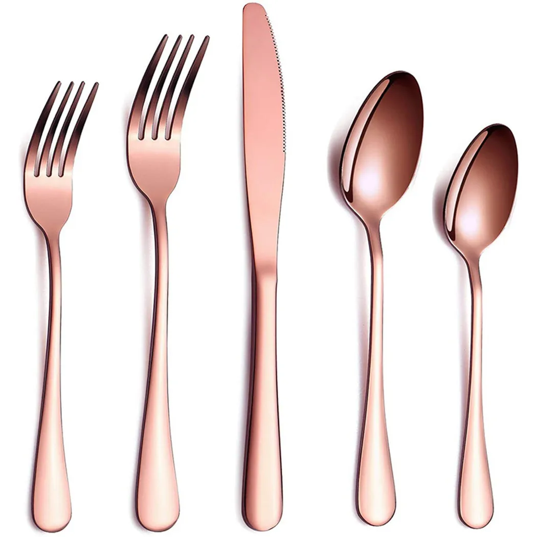 2 Pcs Stainless Steel Tableware Set Gold Plated Knife, Fork And Spoon Western Tableware Set Multicolor Tableware Set Tableware
2 Pcs Stainless Steel Tableware Set Gold Plated Knife, Fork And Spoon Western Tableware Set Multicolor Tableware Set Tableware