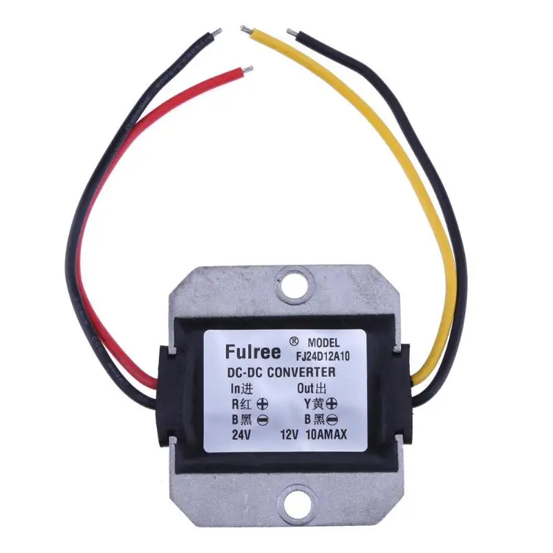 DC-DC 24V to 12V 10A Step-down Voltage Reducer Power Converter Module Voltage Converter Regulator Reducer Module
DC-DC 24V to 12V 10A Step-down Voltage Reducer Power Converter Module Voltage Converter Regulator Reducer Module
