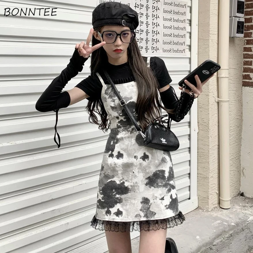 Dresses Women Streetwear Fashionable Summer Sleeveless Slim Empire Above Knee Female Tie Dye Vintage All-match Spaghetti Strap
Dresses Women Streetwear Fashionable Summer Sleeveless Slim Empire Above Knee Female Tie Dye Vintage All-match Spaghetti Strap