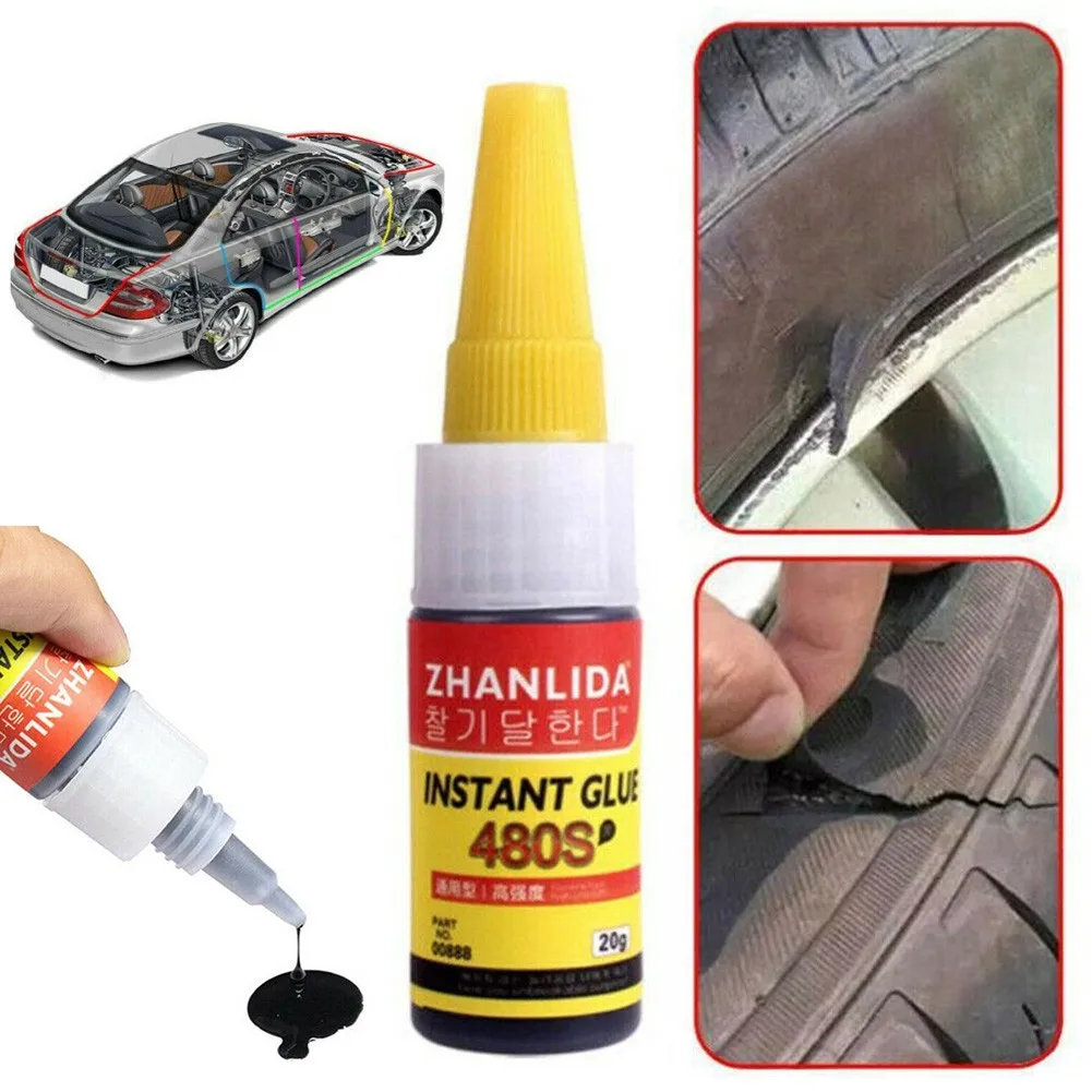 20g Universal Adhesives Car Tire Repair Glue 480S Sealers Super Caulk Auto Rubber Repair Tire Glue Repair Tool Accessories
20g Universal Adhesives Car Tire Repair Glue 480S Sealers Super Caulk Auto Rubber Repair Tire Glue Repair Tool Accessories