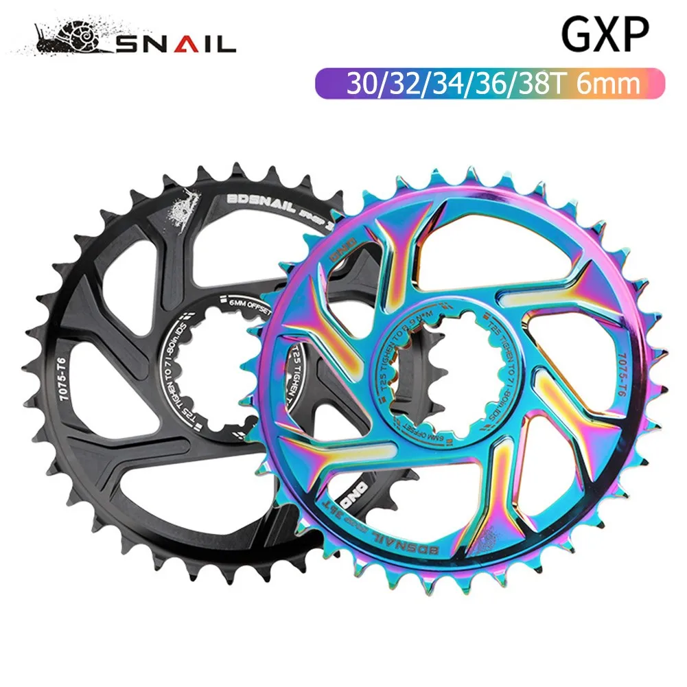 6mm Ultralight Road Bike Chainring Mountain Bicycle Chainwheel Disc Plate For 11/12S GXP11 Crankset 30T 32T 34T 36T 38T Tooth
6mm Ultralight Road Bike Chainring Mountain Bicycle Chainwheel Disc Plate For 11/12S GXP11 Crankset 30T 32T 34T 36T 38T Tooth