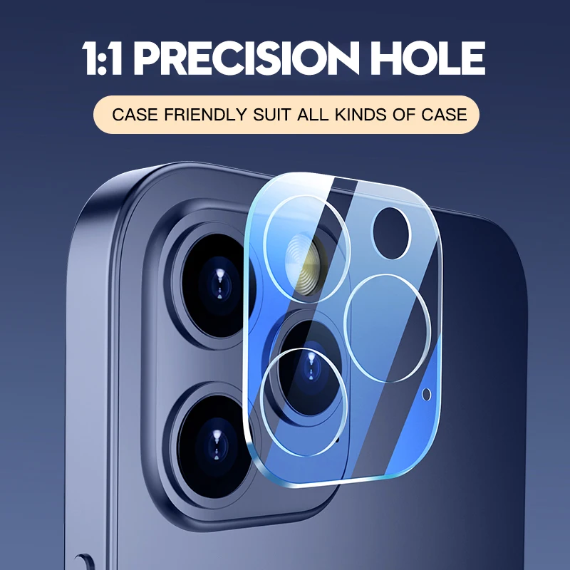 2 шт. Защита камеры для iPhone 11 12 13 Pro Max Mini XS X XR защита экрана объектива 7 8 Plus SE HD