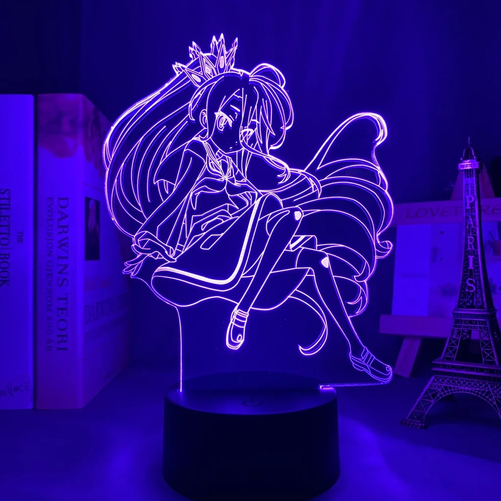 Светодиодный ночсветильник в стиле аниме No Game No Life Shiro, светодиодный ночсветильник для спальни, Декор, подарок на день рождения, ночсветильн...
Светодиодный ночсветильник в стиле аниме No Game No Life Shiro, светодиодный ночсветильник для спальни, Декор, подарок на день рождения, ночсветильн...