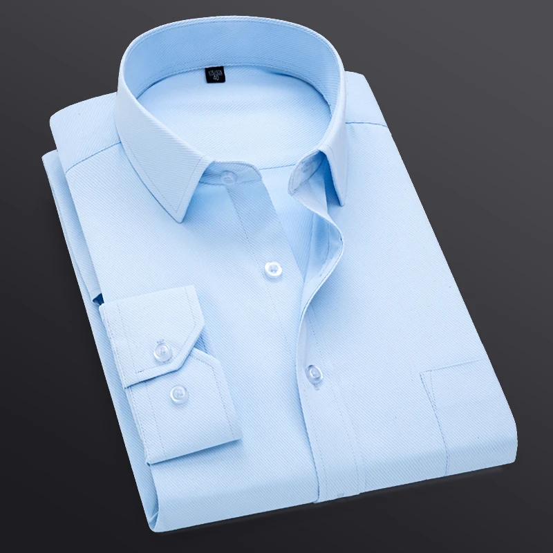 Shirt Business 2020 Striped New Arrival Twill Men Dress Shirts Square Collar Long Sleeve Slim Formal Work Clothes #G83
Shirt Business 2020 Striped New Arrival Twill Men Dress Shirts Square Collar Long Sleeve Slim Formal Work Clothes #G83