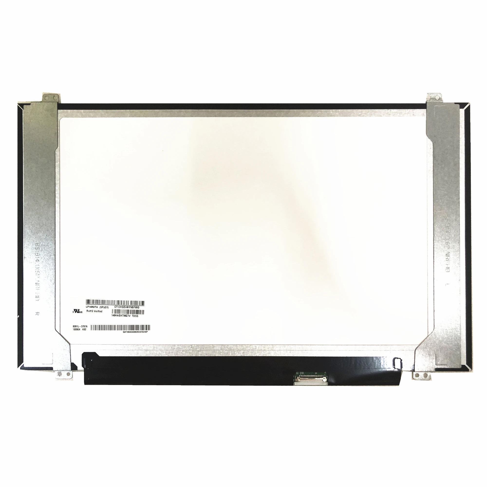 LP140WFA-SPD3 LP140WFA SPD3 Fit HP 340S G7 Laptop LCD Screen Panel Matrix 1920*1080
LP140WFA-SPD3 LP140WFA SPD3 Fit HP 340S G7 Laptop LCD Screen Panel Matrix 1920*1080