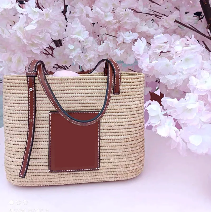 Designer Raffia Shoulder Bag Women Straw Bags Real First Layer Cowhide Leather Hand Woven Bag Portable Tote Small Square Bag
Designer Raffia Shoulder Bag Women Straw Bags Real First Layer Cowhide Leather Hand Woven Bag Portable Tote Small Square Bag