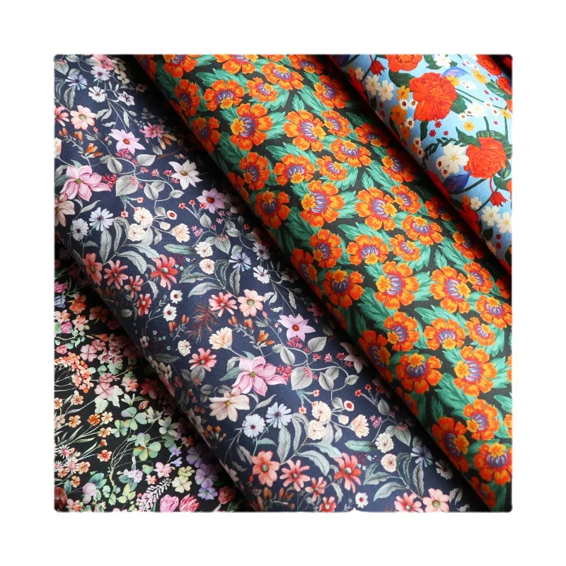 Width 57" High End Fashion Simple Floral Printed Cotton Fabric By The Half Yard For Dress Shirt Children's Wear Material
Width 57" High End Fashion Simple Floral Printed Cotton Fabric By The Half Yard For Dress Shirt Children's Wear Material