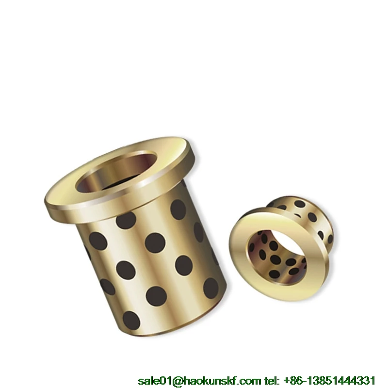 JFB0812 / 0812F (Size:8*12*12/20*2mm) Flanged Solid-Lubricanting Oilless Graphite Brass Bushing|Copper Bearing
JFB0812 / 0812F (Size:8*12*12/20*2mm) Flanged Solid-Lubricanting Oilless Graphite Brass Bushing|Copper Bearing