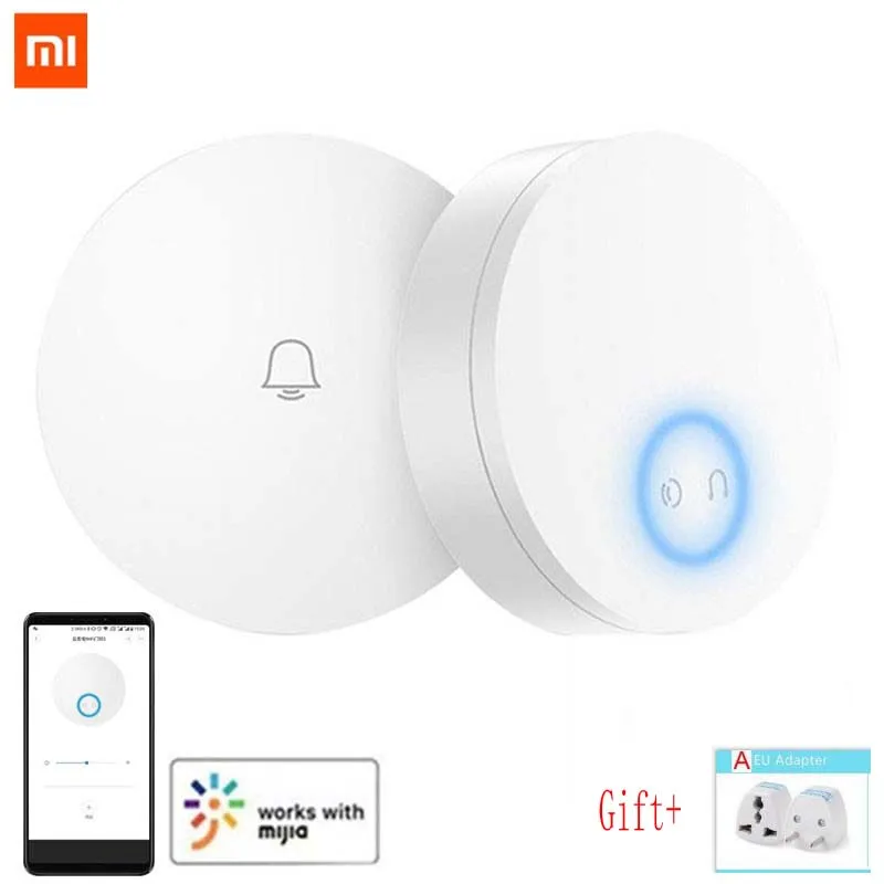 Xiaomi Linptech самогенерирующийся беспроводной дверной звонок без аккумулятора