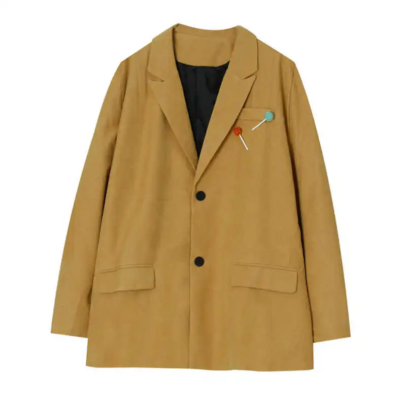 IEFB men's wear spring Autumn 2021 new suit coat Korean ins handsome candy decoration casual blazers loose trend clothes 9Y4596
IEFB men's wear spring Autumn 2021 new suit coat Korean ins handsome candy decoration casual blazers loose trend clothes 9Y4596