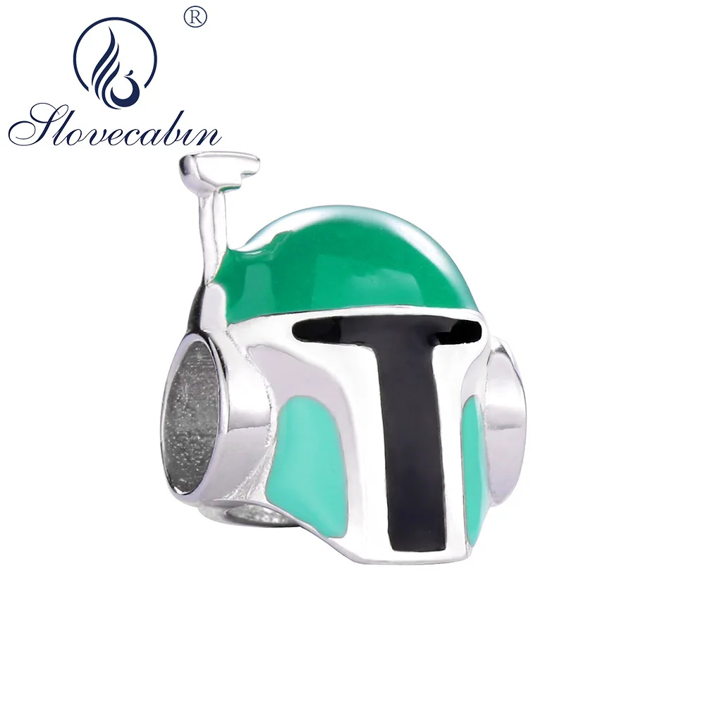 Slovecabin Real 100% 925 Sterling Silver Mixed Green Enamel Star War Charms Bead Fit Women Bangle & Bracelet Fine Jewelry Diy
Slovecabin Real 100% 925 Sterling Silver Mixed Green Enamel Star War Charms Bead Fit Women Bangle & Bracelet Fine Jewelry Diy