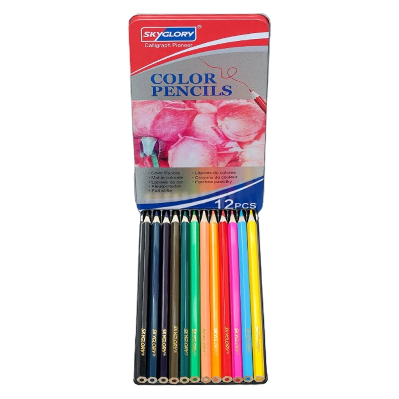 12/36/72/120Pcs Oily Color Pencil Set Thick Core Artistic Sketch Hand-Painted Colored Pen Kit for Coloring Drawing Adults 40JB
12/36/72/120Pcs Oily Color Pencil Set Thick Core Artistic Sketch Hand-Painted Colored Pen Kit for Coloring Drawing Adults 40JB