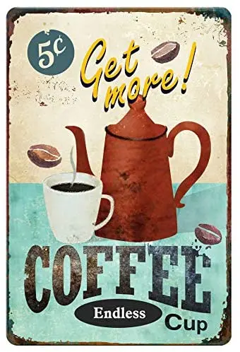 Retro Vintage Metal Sign That Can Be Used for Cafe Corridor Decoration Kitchen Wall Home Decoration Retro Tin Sign 8x12 Inches
Retro Vintage Metal Sign That Can Be Used for Cafe Corridor Decoration Kitchen Wall Home Decoration Retro Tin Sign 8x12 Inches