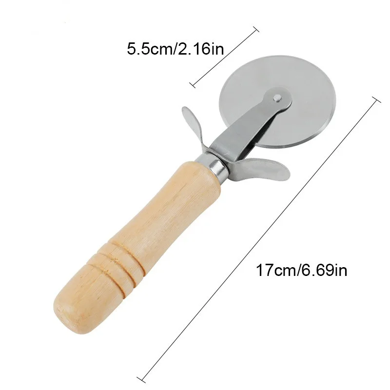 Pizza Cutter Wheel Quality Stainless Steel Pizza Slicer with Non Slip Handle Durable Blade Food Grade Cutters Kitchen Pie Wheels
Pizza Cutter Wheel Quality Stainless Steel Pizza Slicer with Non Slip Handle Durable Blade Food Grade Cutters Kitchen Pie Wheels