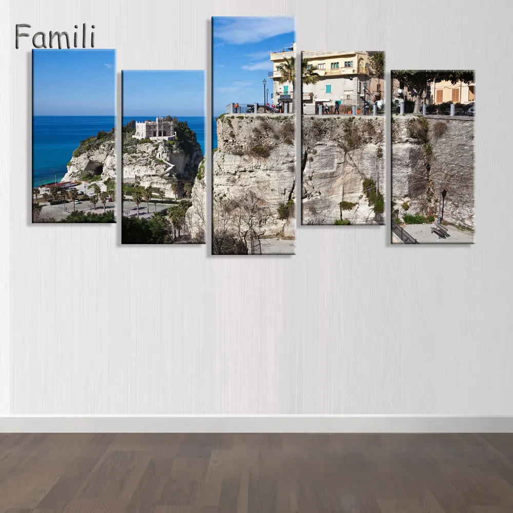 Nightlight In Italy Canvas Painting Wall Art Landscape 5 Pieces Prints Home Decor Picture Panels Poster For Linving,decoracion
Nightlight In Italy Canvas Painting Wall Art Landscape 5 Pieces Prints Home Decor Picture Panels Poster For Linving,decoracion