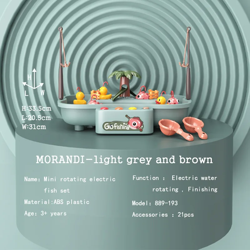 Electric Rotating Magnet Fishing Toys Children Circulation Fishing Duck Toy Fishing Platform Kids Water Play Interactive Games
Electric Rotating Magnet Fishing Toys Children Circulation Fishing Duck Toy Fishing Platform Kids Water Play Interactive Games
