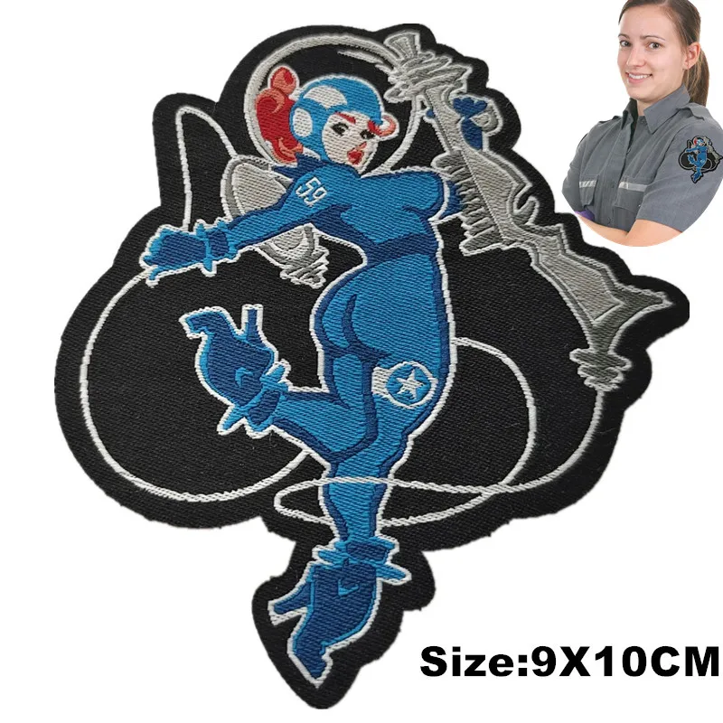 Military Tactical Girl Embroidered Badges Patches HOOK LOOP Removable Insignia Armbands Patch Clothes for Hat Jackets Bags Mark
Military Tactical Girl Embroidered Badges Patches HOOK LOOP Removable Insignia Armbands Patch Clothes for Hat Jackets Bags Mark