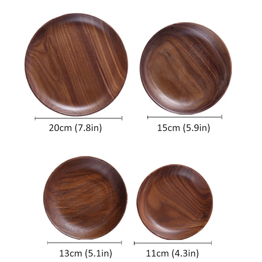 Japanese Fashion Round Dessert Plate, Round Cake Tray Walnut Solid Wood Tray Food Dessert Cake Kitchen Accessories Snack Tray
Japanese Fashion Round Dessert Plate, Round Cake Tray Walnut Solid Wood Tray Food Dessert Cake Kitchen Accessories Snack Tray