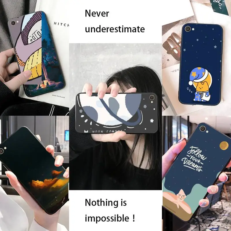 Счастья Роскошный чехол для телефона Vivo V9 Y85 Y11 Y17 Y67 V5s V5 Y91 Y93 Y66 Y69 Y71