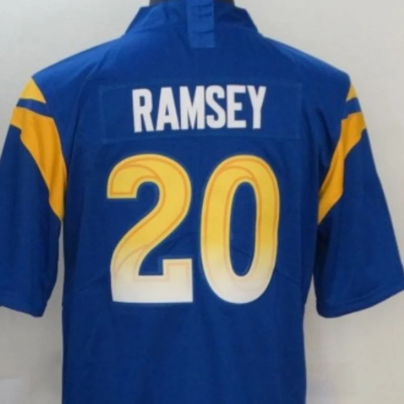 American Stitch Ramsey 20 Blue And White Embroidery Rams Football Jersey For Mens S,M,L,XL,XXL,XXXL
American Stitch Ramsey 20 Blue And White Embroidery Rams Football Jersey For Mens S,M,L,XL,XXL,XXXL