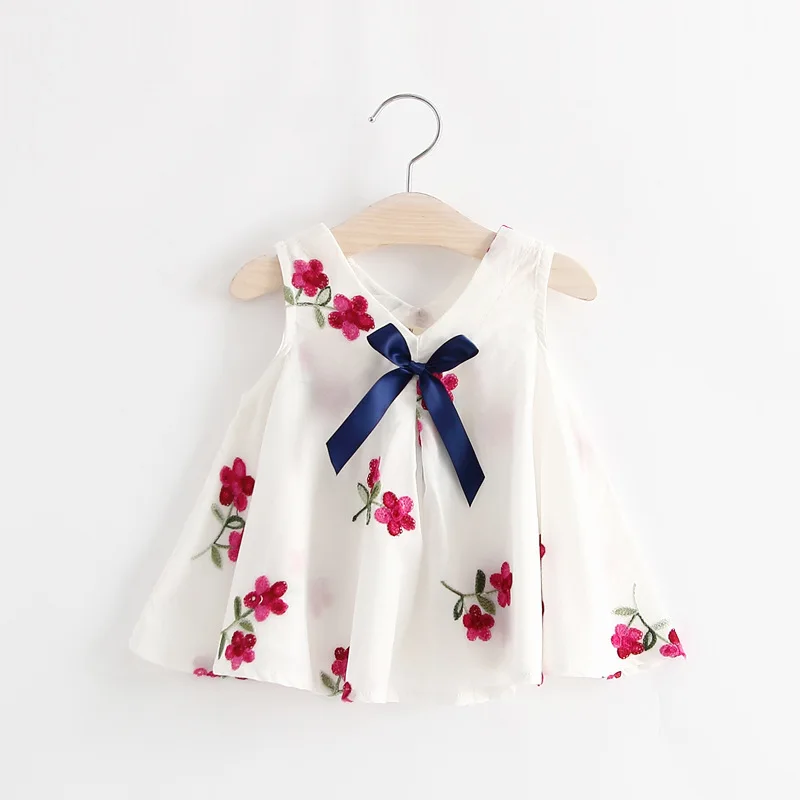 2021Summer Toddler Girl Clothes Embroidery Baby Girls Dress Sleeveless Cute Style Kids Knee-length Skirt Flower Girl Dresses
2021Summer Toddler Girl Clothes Embroidery Baby Girls Dress Sleeveless Cute Style Kids Knee-length Skirt Flower Girl Dresses