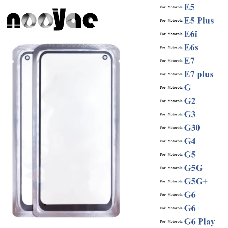 5PCS Digitizer LCD Sensor Glass For Motorola Moto E5 E6i E6s E7 E7 plus G2 G3 G30 G4 G5 Touch Screen Glass lens + With OCA
5PCS Digitizer LCD Sensor Glass For Motorola Moto E5 E6i E6s E7 E7 plus G2 G3 G30 G4 G5 Touch Screen Glass lens + With OCA