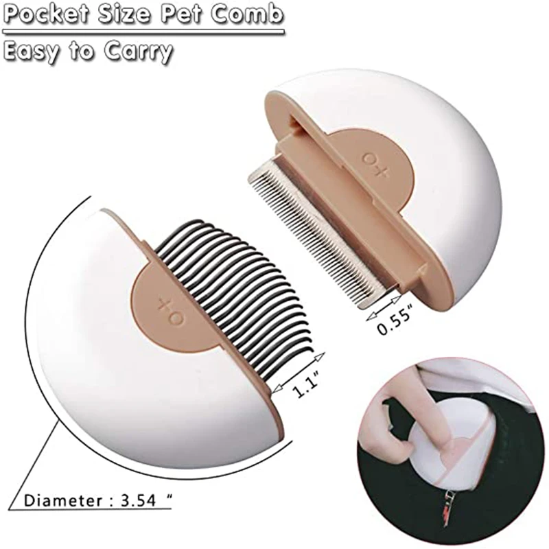 2-in-1 Cat Comb Dog Grooming BrushPet Dog Cat Hair Removal Brush Comb Pet Grooming Tools Hair Shedding Trimmer Comb for Dogs Cat
2-in-1 Cat Comb Dog Grooming BrushPet Dog Cat Hair Removal Brush Comb Pet Grooming Tools Hair Shedding Trimmer Comb for Dogs Cat